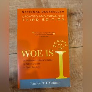 Woe Is I Book - Orange Cover